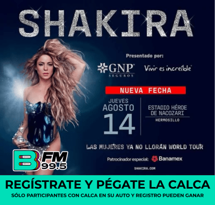 Shakira 14 de Agosto